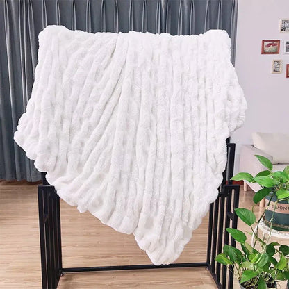 Maurice Faux-Fur Blanket Throw