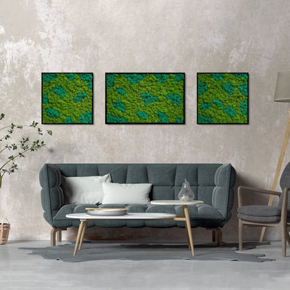 Moss Art Trio Multi Panel