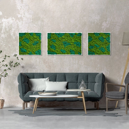 Moss Art Trio Multi Panel